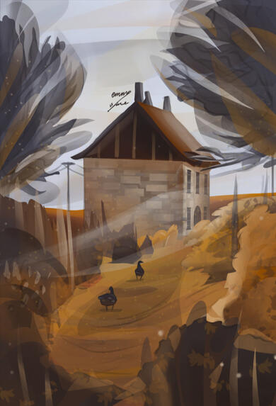 "Golden" House