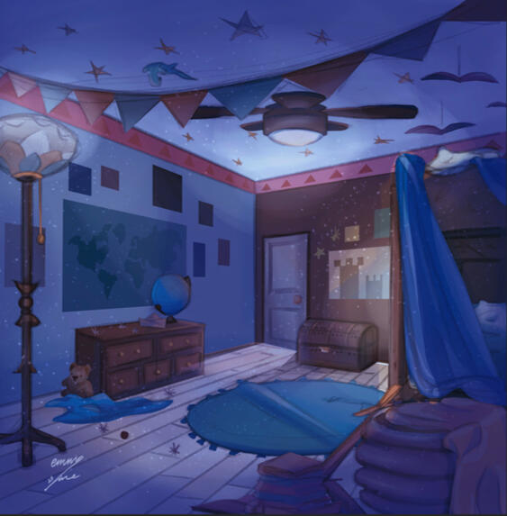 "Golden" Bedroom