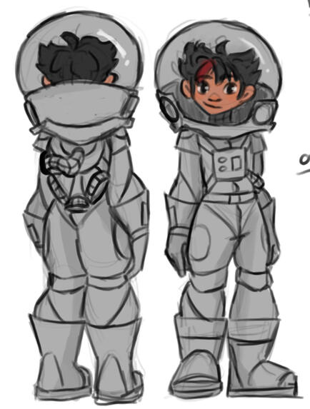 "Deep Space" Juno & Spacesuit Concept