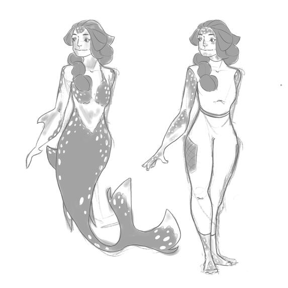 Whaleshark Mermaid