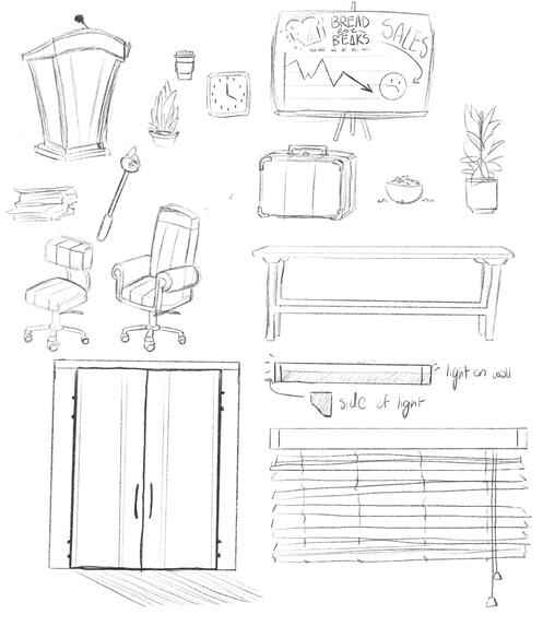 "Crocodile Fears" Asset Designs