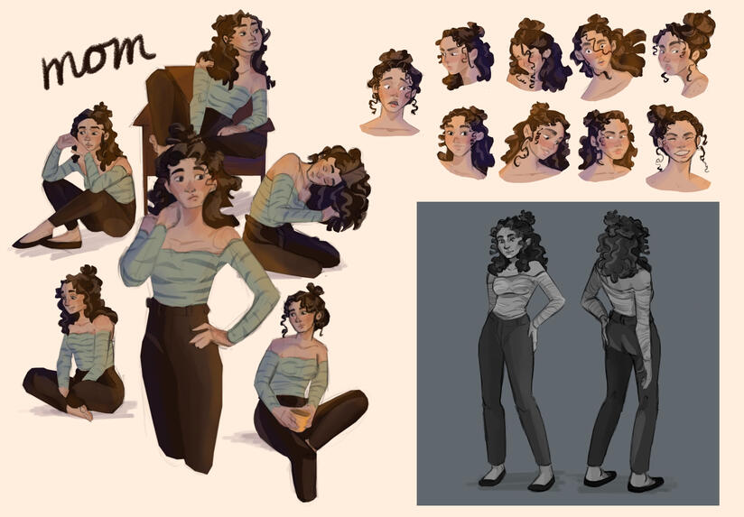 "Golden" Mom Character Sheet